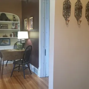 Love puzzles? There's one waiting for you just inside the door.