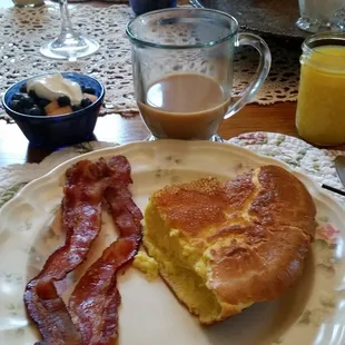 Our delicious puff pancake!