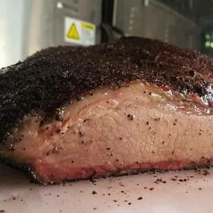 a closeup of the meat