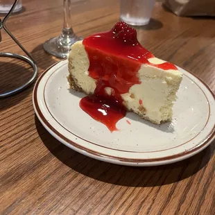 More decadent cheesecake