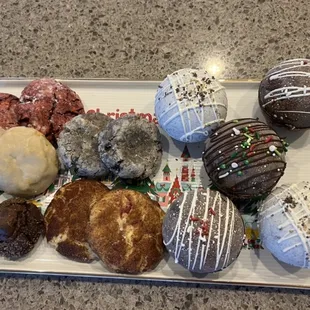 Cookies and cocoa bombs