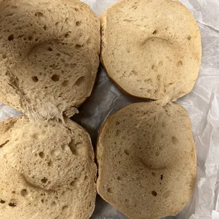 RAW plain bagel - so disappointed