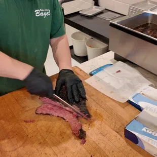 sushi and sashimi, interior