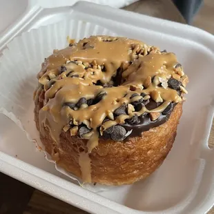 Peanut Butter &amp; Chocolate Cronut - so good!