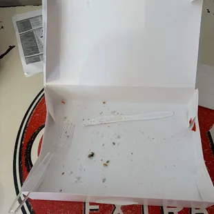 What was left of the delicious pastries! ;)