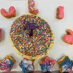 dough desserts, food, donuts