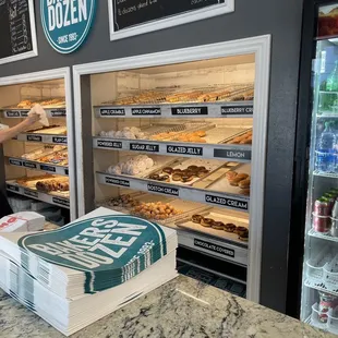 Donut selection!  All made fresh every day!