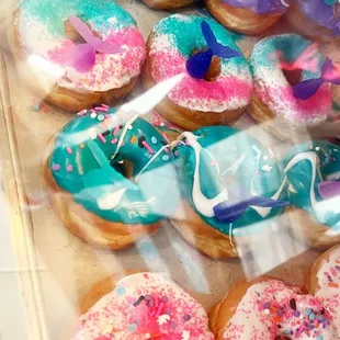 Mermaid donuts