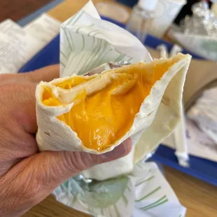 Cheese burrito