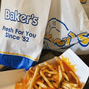 Cheese Fries ($1.29) They put hatch chilis in it?