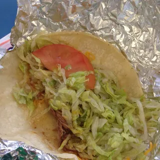 Shredded Beef Soft Taco