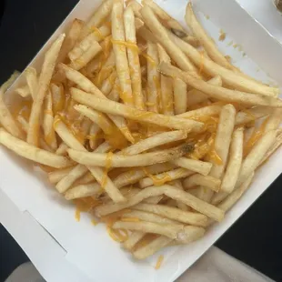 Does this look extra cheese? Or any cheese?