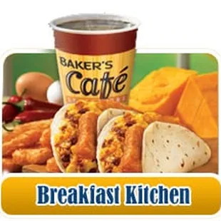 Stop in on your way to work and try our delicious Breakfast Kitchen serving breakfast burritos, tacos, coffees and smoothies.