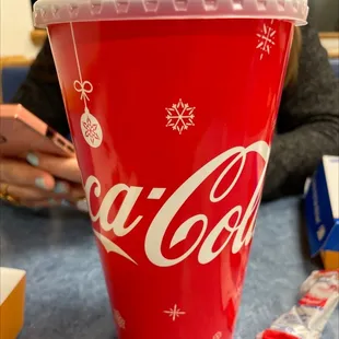 Cool Christmas Coke design!