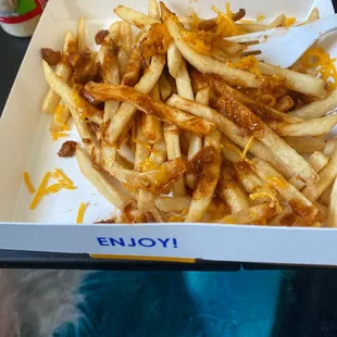 Stale fries