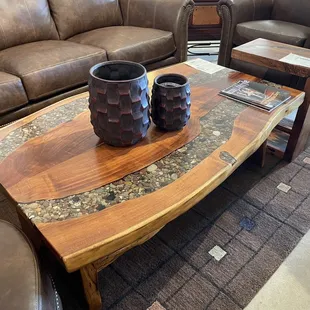 Mesquite cocktail table