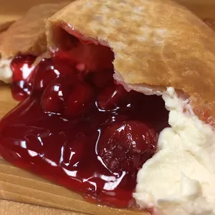 Cherry and Cream Cheese Fried Pie