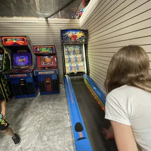 Ski ball and other games!