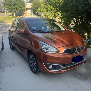 My passenger side got hit, but they did such a good job it looks brand new.