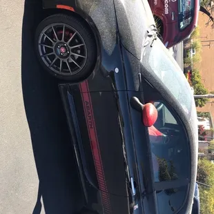 20 extra miles and dirty when received by dealer who honors warranty work