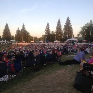 The crowd