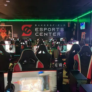 Here's a section with all the computers!