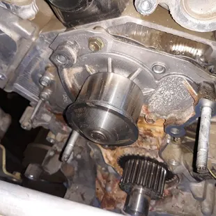 2010 Toyota Sienna timing Belt and Water Pump Service 
6612418581