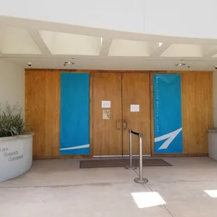 Entrance at Bakersfield Museum of Art