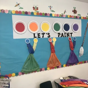 Getting our bulletin boards ready for the new school year!