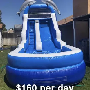 16ft Waterslide $160/day
