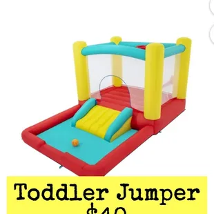 Toddler Jumper $40/day