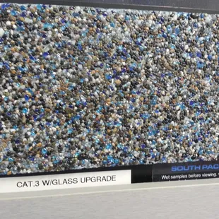 Gemstone with glass highlights...