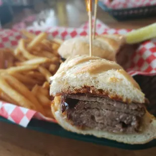 Trip tip sandwich.
