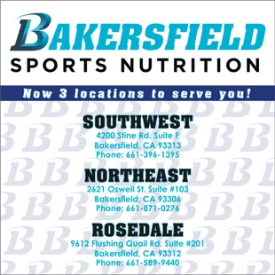 Bakersfield Sports Nutrition