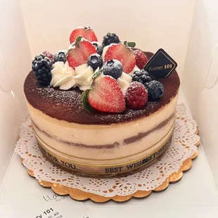 6&quot; Tiramisu cake