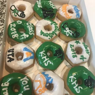 donuts, food, dough desserts