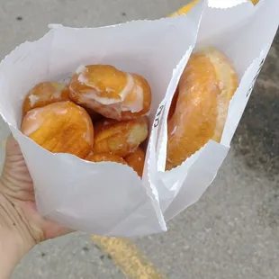 Donut holes are huge