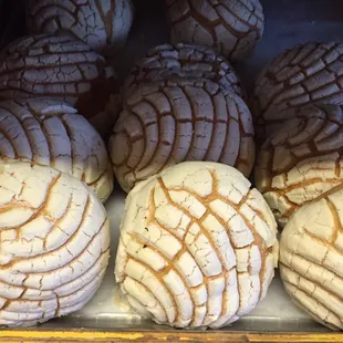 The famous concha bread
