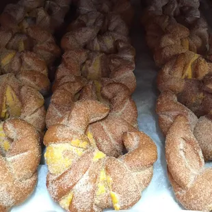 a variety of pastries