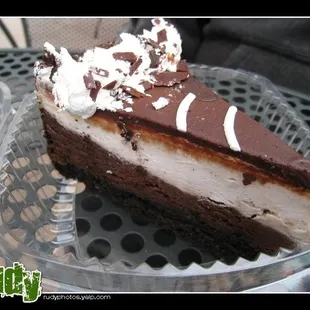 Chocolate Mousse cake.