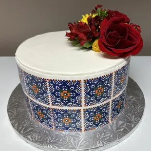 Tile Theme Cake