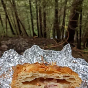 Ham and cheese croissant