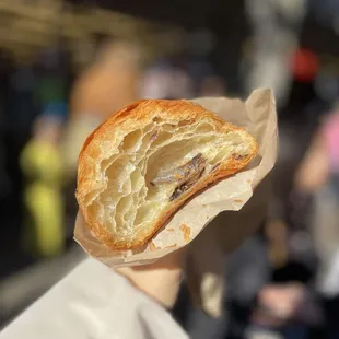 Twice Baked Chocolate Croissant