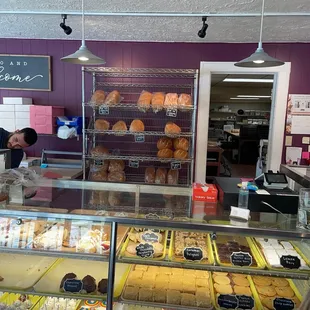 Breads, buns, donuts