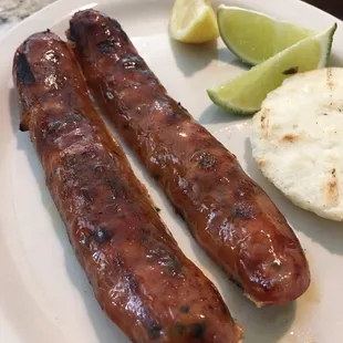 Chorizo was meh! Flavorless