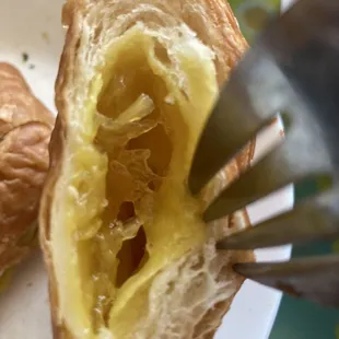 Inside the pineapple