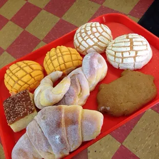 Fresh baked morning goodies for the coworkers