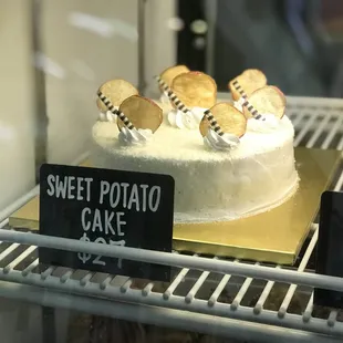 Creamy Sweet Potato Cake