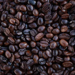 Freshly roasted beans
