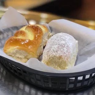 food, donuts, dough desserts